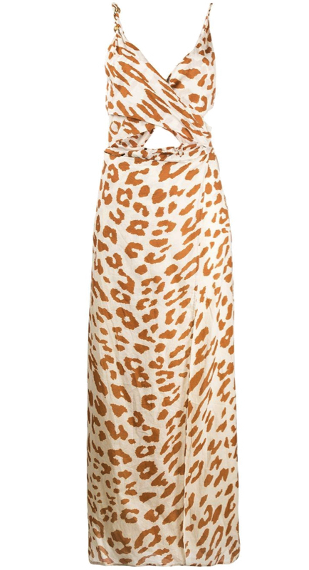 Caroline Stanbury’s Leopard Cutout Dress