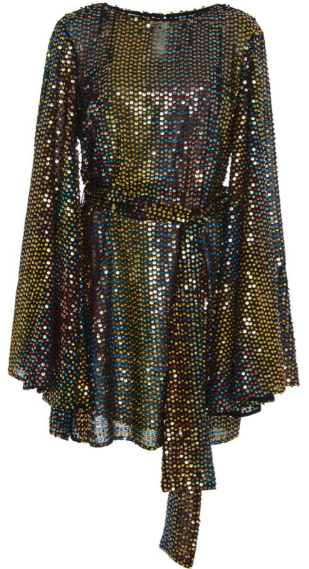 Dorinda Medley’s Rainbow Sequin Dress | Big Blonde Hair