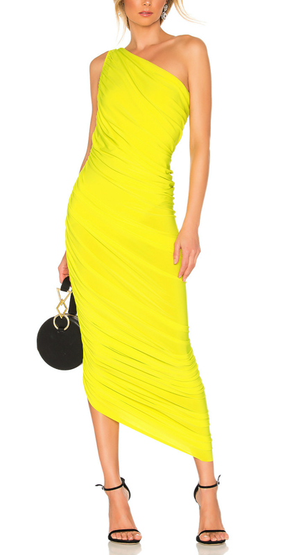 Leah McSweeney’s Neon Yellow Dress