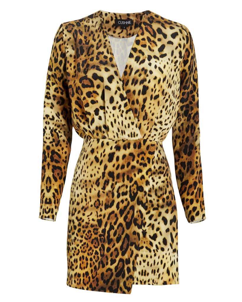 Tracy Tutor's Leopard Print Wrap Dress