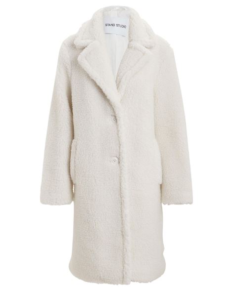 Erika Jayne Girardi's White Teddy Coat