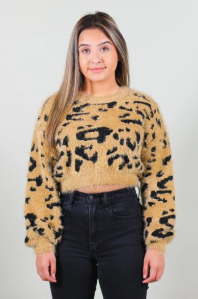 Candiace Dillard's Leopard Print Sweater
