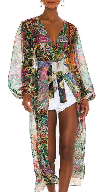 Heather Altman’s Multicolor Printed Robe