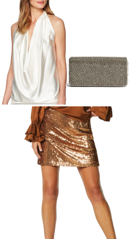 Ramona Singer’s Copper Sequin Skirt