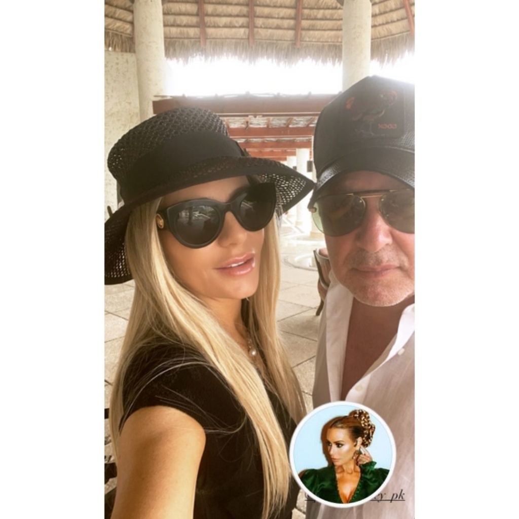 Dorit Kemsley's Black Cat Eye Sunglasses