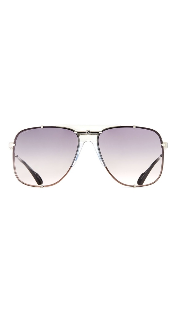 Lisa Barlow's Purple Aviator Sunglasses