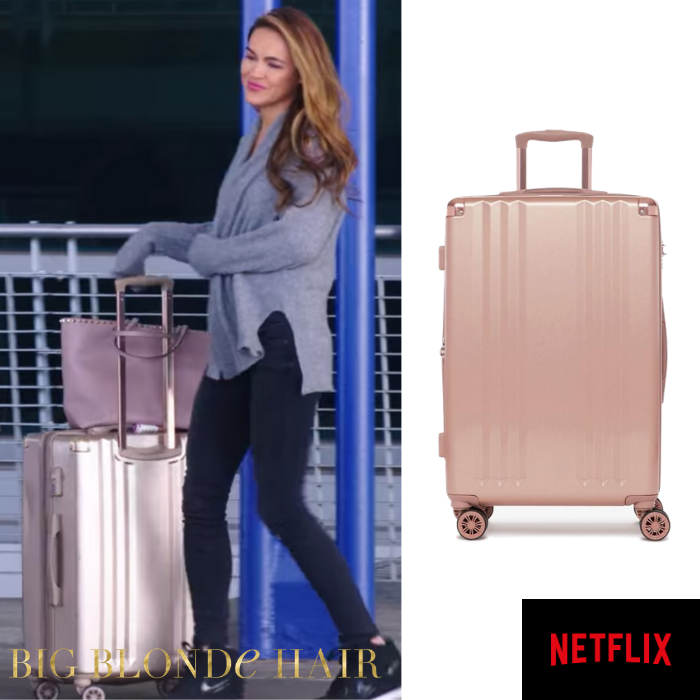 Chrishell Stause’s Rose Gold Suitcase