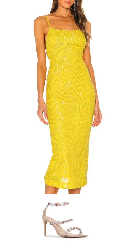 Clare Crawley’s Yellow Sequin Dress