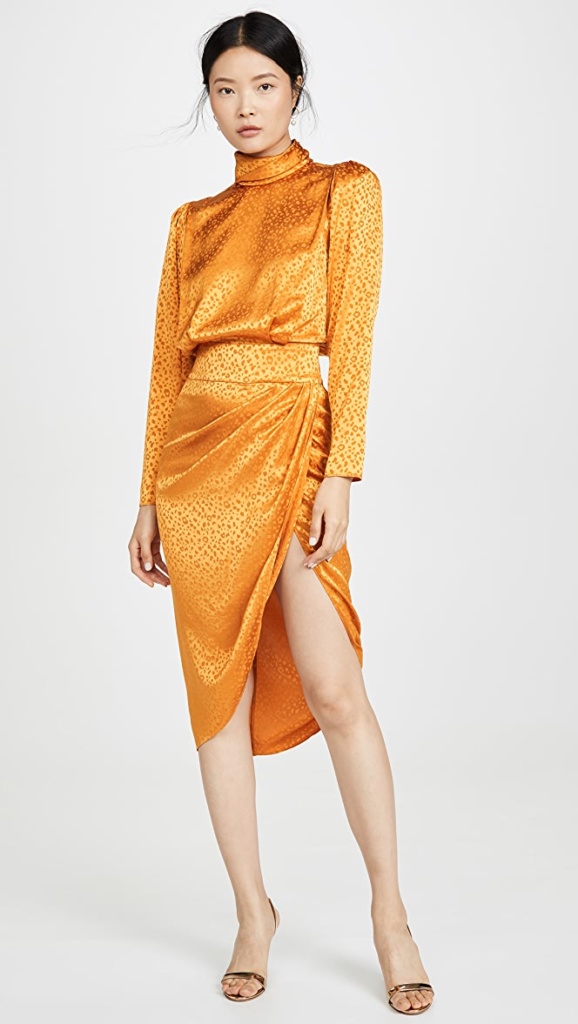 Kelly Dodd's Yellow Leopard Dress