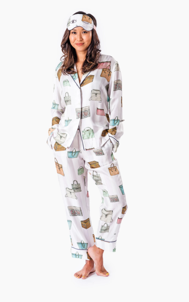Kyle Richards' Purse Print Pajamas