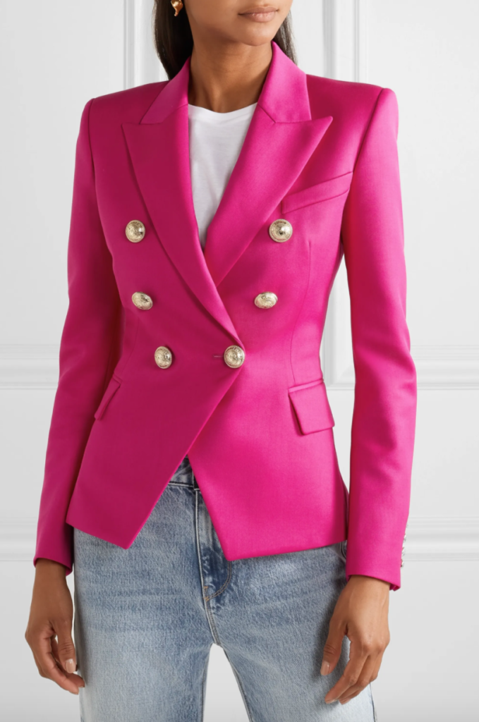 Meredith Marks’ Pink Blazer