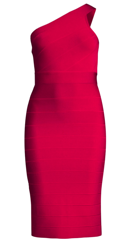 Clare Crawley’s Red One Shoulder Dress
