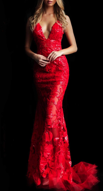 Clare Crawley’s Red Sequin Gown