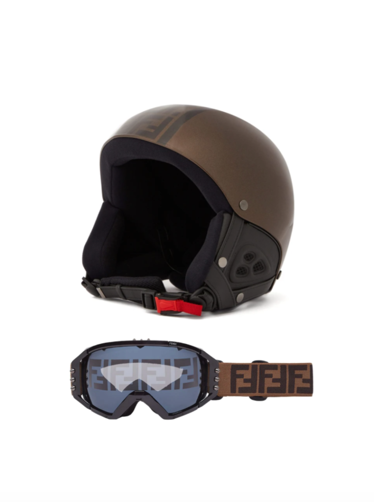 Mary Cosby's Fendi Ski Goggles and Helmet