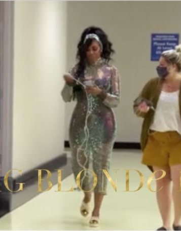Porsha Williams' Crystal Embellished Confessional Look