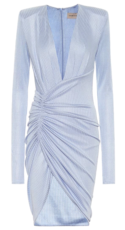 Tayshia Adams’ Light Blue Glitter Dress