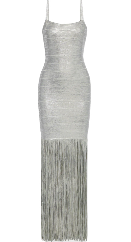 Tayshia Adams’ Silver Fringe Dress