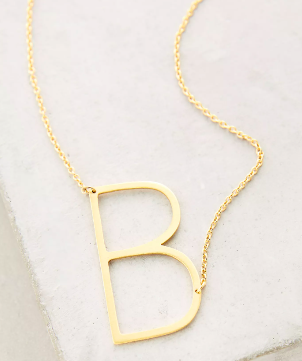 Brandi Redmond's "B" Necklace