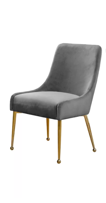 Heather Gay's Velvet Dining Chairs
