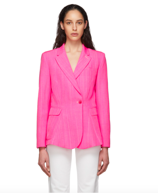 Kary Brittingham's Hot Pink Blazer