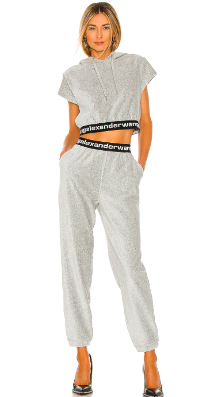 Alexander wang sales tracksuit womens