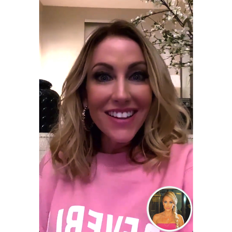 Stephanie Hollman's Pink Beverly Hills Sweatshirt | Big Blonde Hair