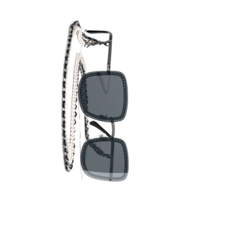 Tiffany Moon's Black Square Sunglasses