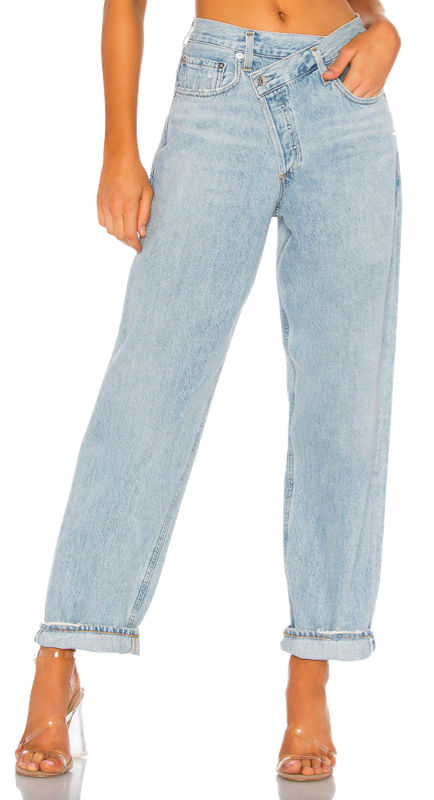Amanda Batula’s Asymmetrical Jeans