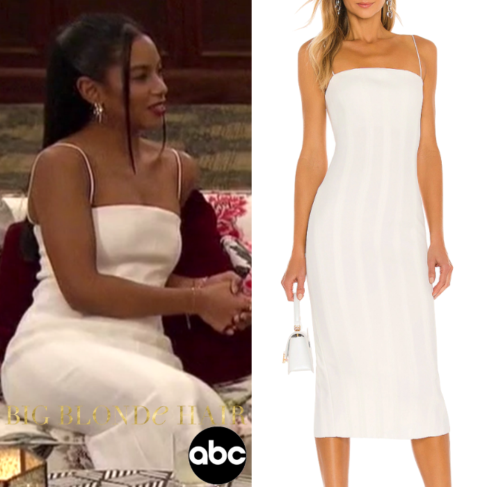 Bri Springs’ White Dress