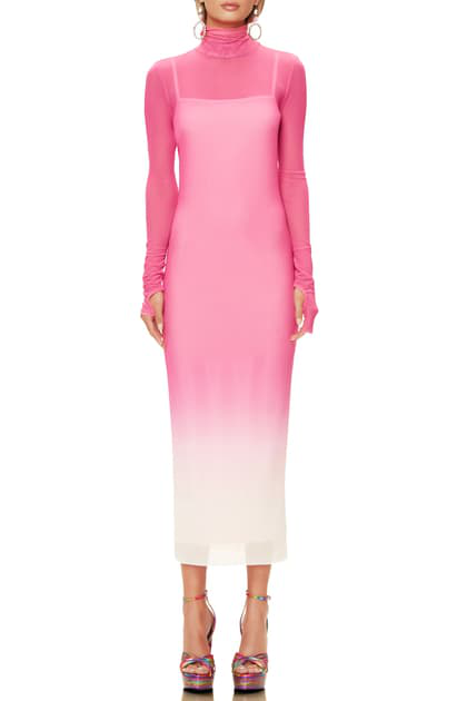 Heather Gay's Pink Ombre Dress