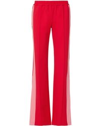 Jackie Goldschneider's Red and Pink Striped Pants