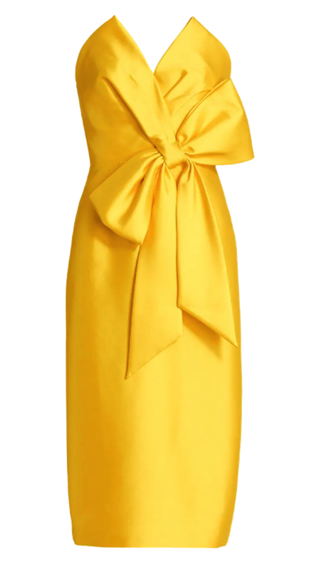 Kyle Richards’ Yellow Bow Dress