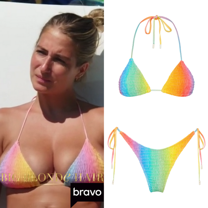 Amanda Batula's Rainbow Ombre Bikini