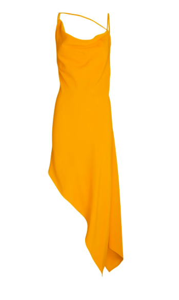 Kristin Cavallari Wearing a Yellow Monse Dress at the Uncommon James Dallas Opening
