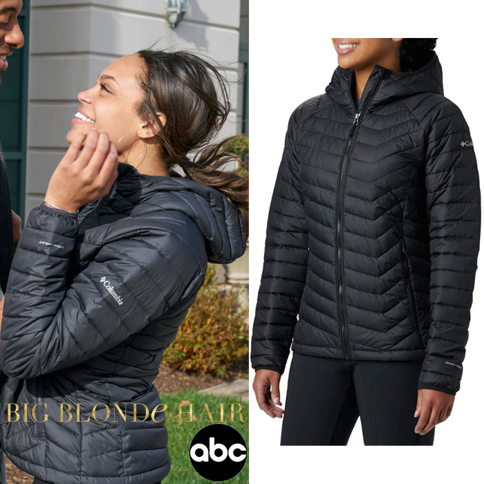 Michelle Young's Black Puffer Jacket
