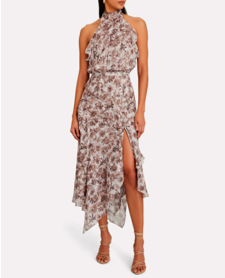 Kristin Cavallari's Floral Ruffle Dress