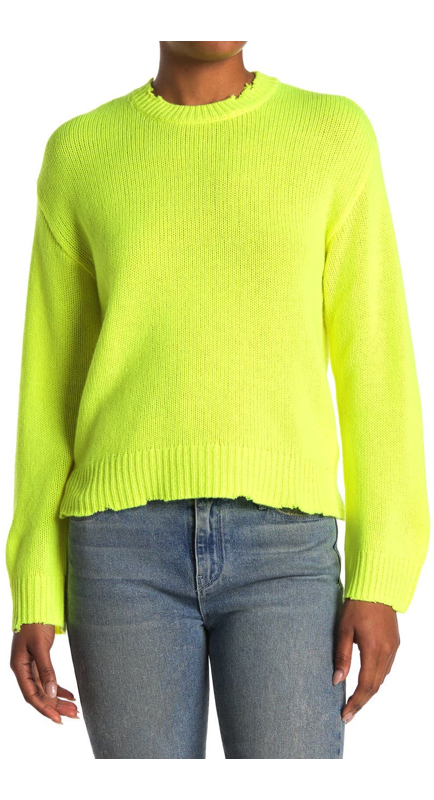 Lisa Barlow’s Neon Yellow Sweater