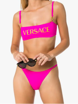 Melissa Gorga's Pink Versace Bikini