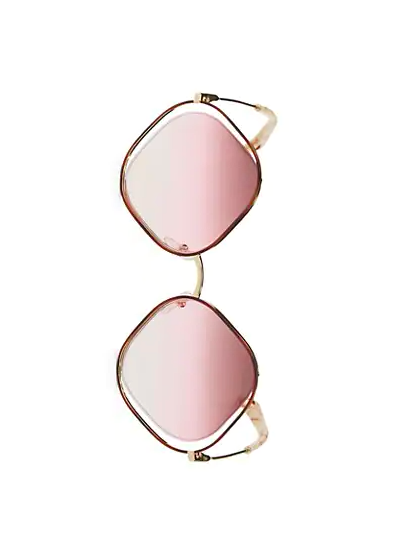 Teresa Giudice's Diamond Shaped Sunglasses