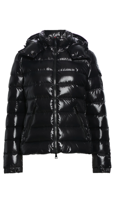 Eboni K. Williams’ Black Shiny Puffer Jacket