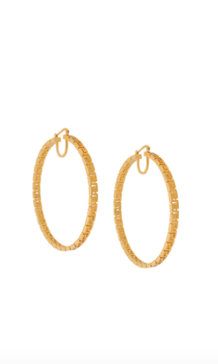Jennifer Aydin's Gold Hoop Earrings