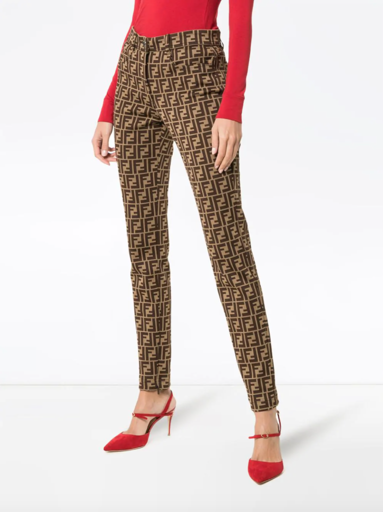 Lisa Rinna's Fendi Logo Pants