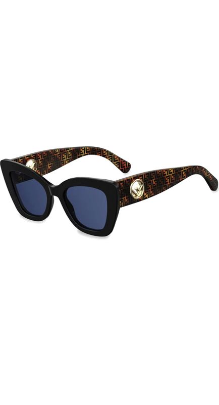 Ramona Singer’s Black Cat Eye Sunglasses