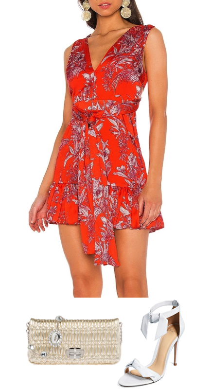 Ramona Singer’s Red Floral Dress