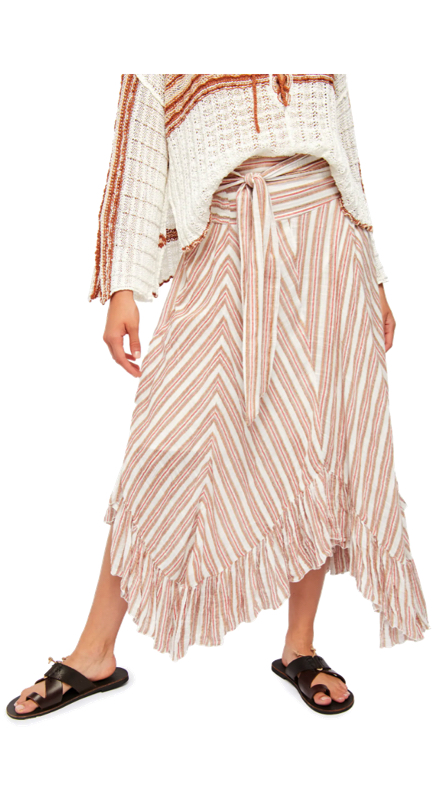 Dolores Catania’s Striped Maxi Skirt