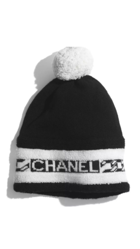 Kyle Richards' Chanel Beanie and Scarf