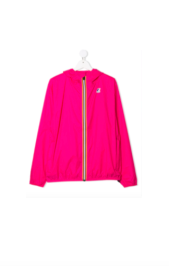 Erika Jayne's Pink Windbreaker Jacket