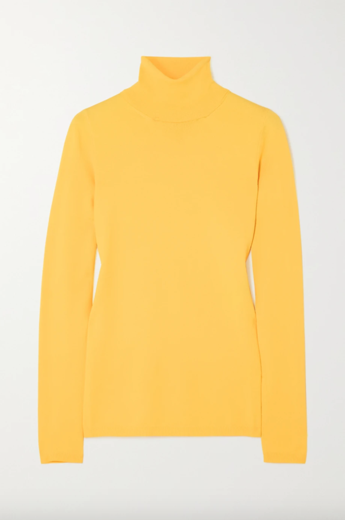 Gizelle Bryant's Yellow Turtleneck Sweater