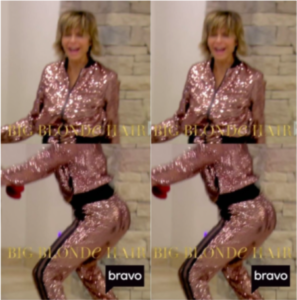 Qvc lisa deals rinna sequin jacket