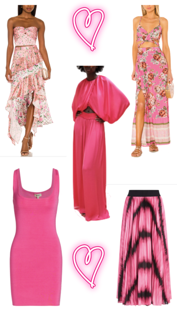 Real Housewives of New Jersey Season 12 Pink Party Outfits